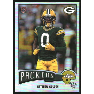 2025 Topps Chrome '75 Topps Refractors #197513 Matthew Golden