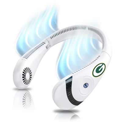 Green Bay Packers ActionHeat AlphaCool Bladeless Neck Fan