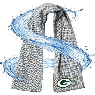 Green Bay Packers ActionHeat AlphaCool Mesh Instant Cooling Towel