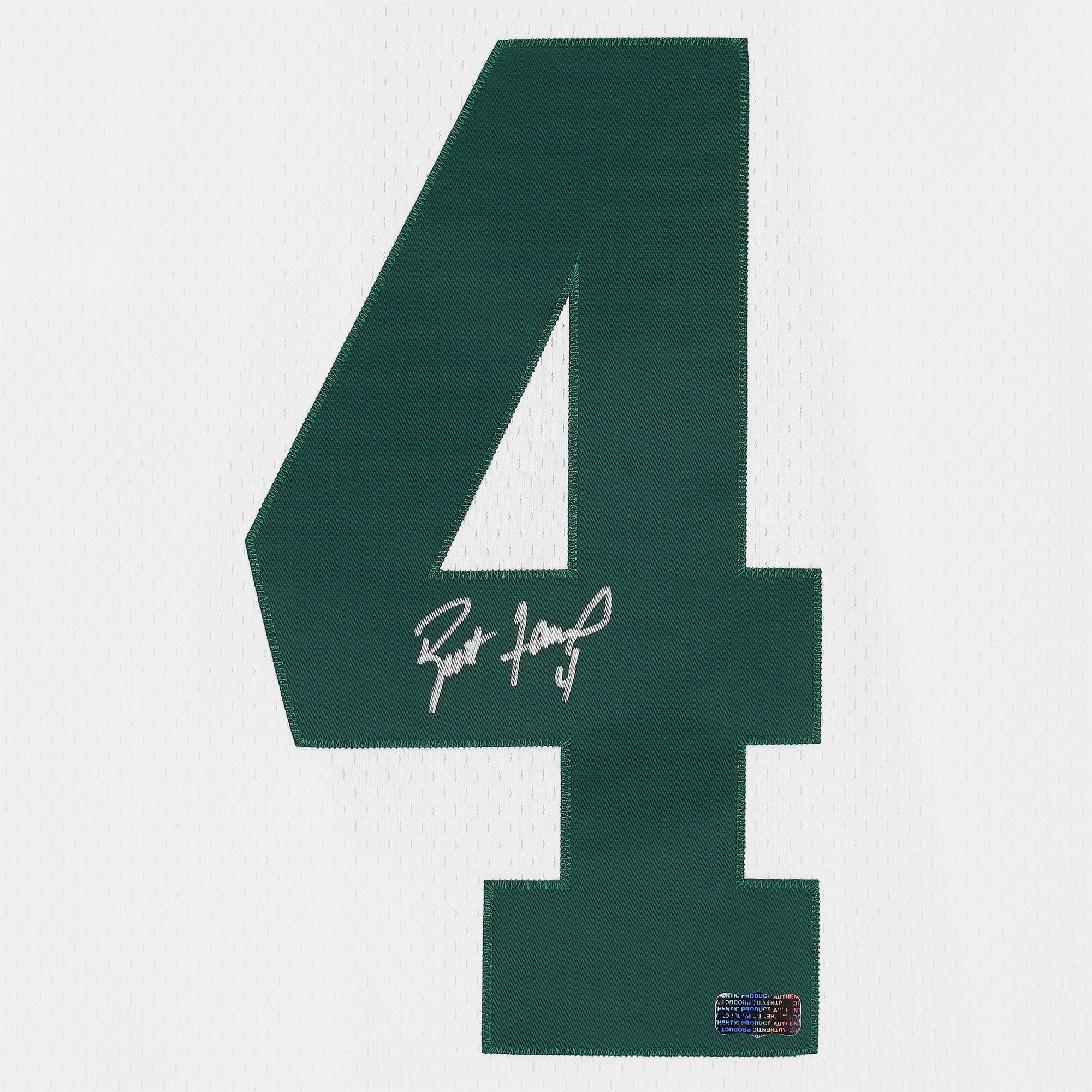 Maillot réplique autographié Mitchell & Ness des Packers de Green Bay par Brett Favre