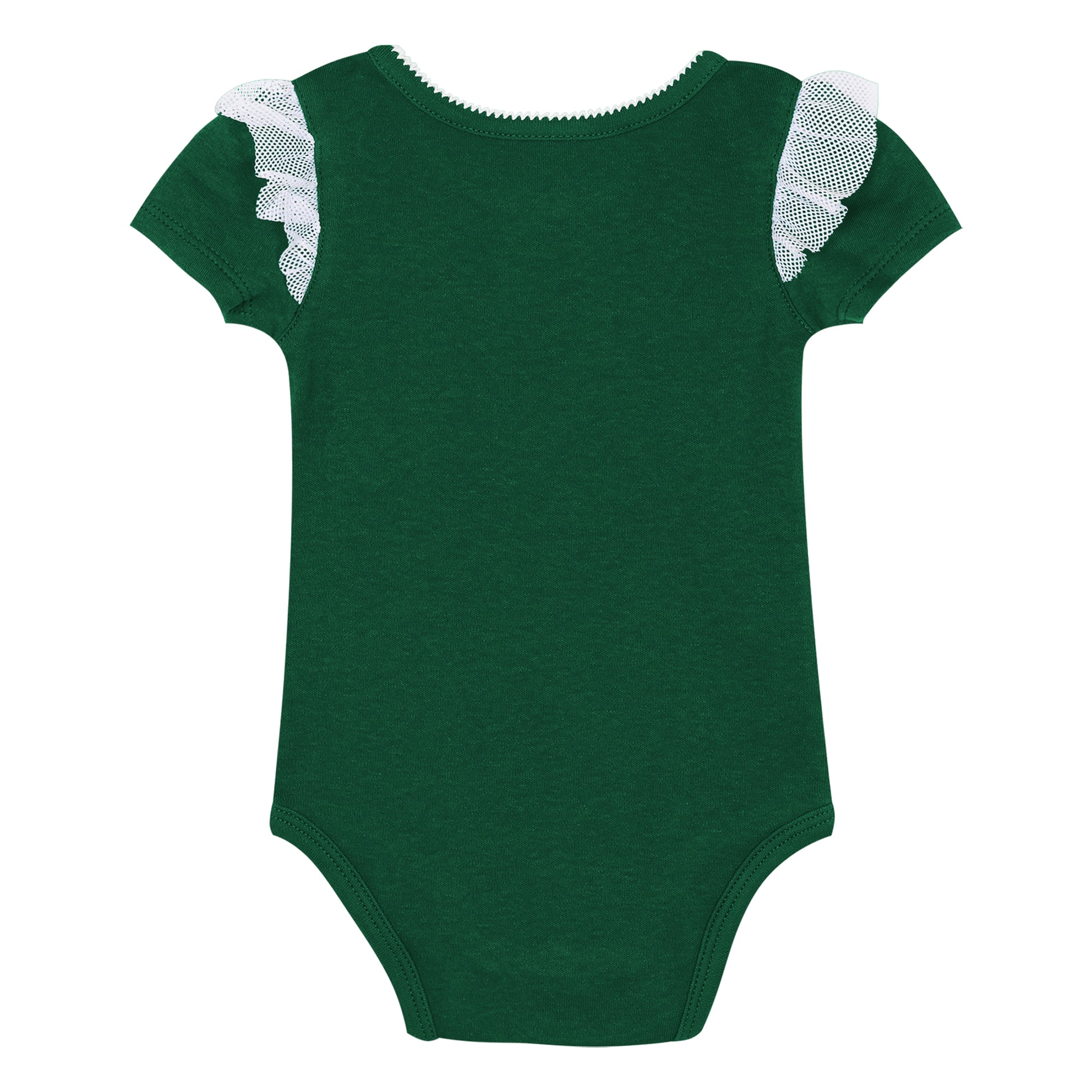 Ensemble body et jupe imprimé cœurs fondus Green Bay Packers vert chasseur pour nouveau-né