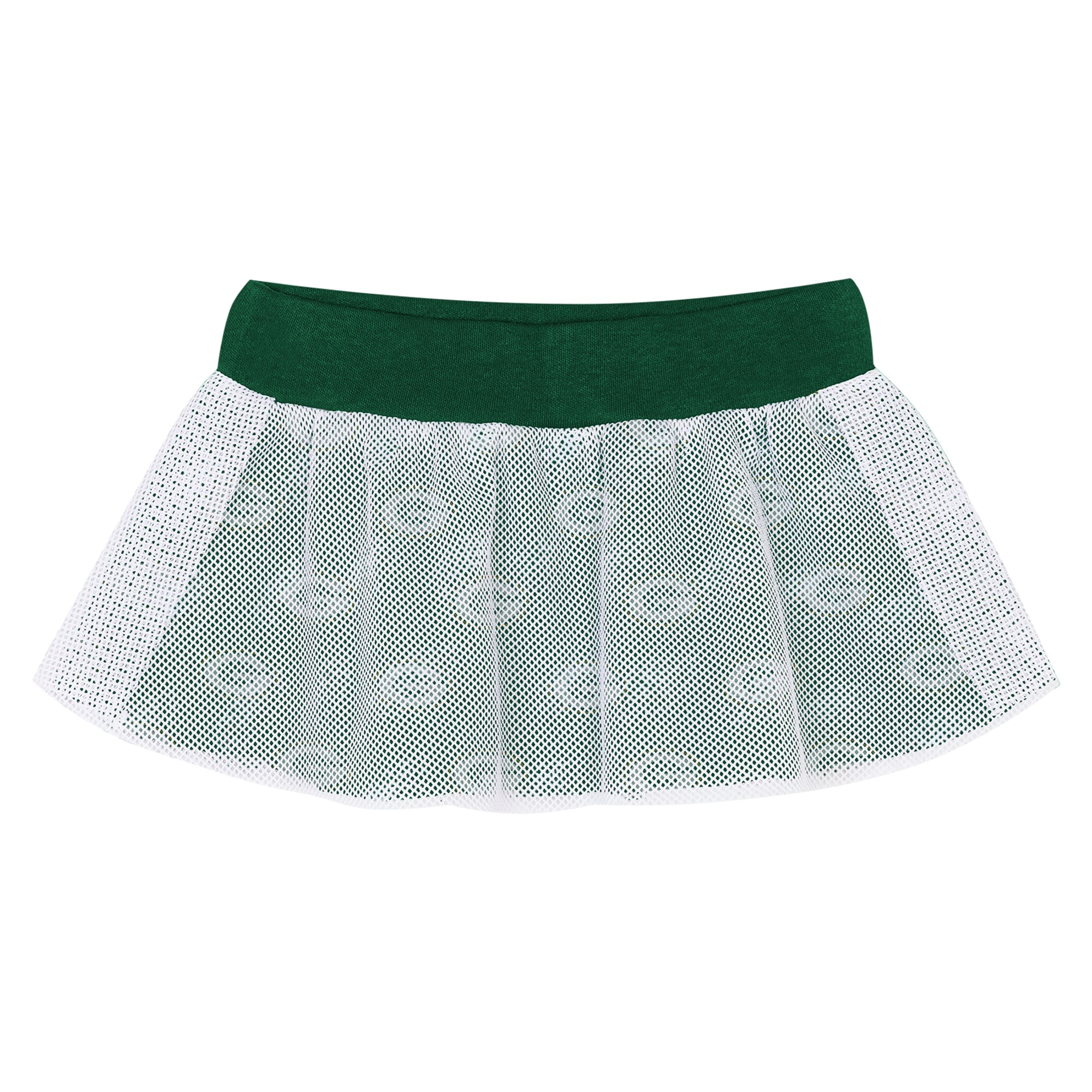 Ensemble body et jupe imprimé cœurs fondus Green Bay Packers vert chasseur pour nouveau-né