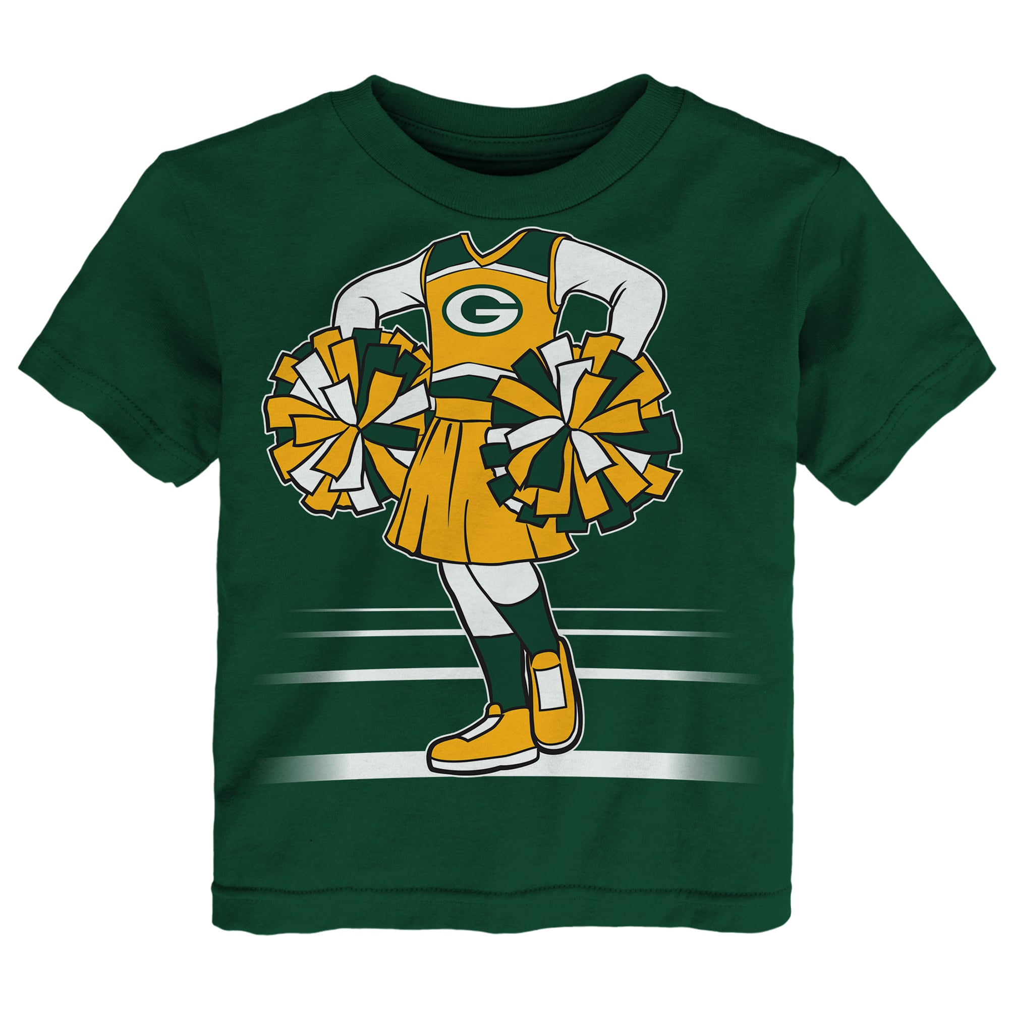 Girls Toddler Outerstuff Green Bay Packers Game Fit T-Shirt