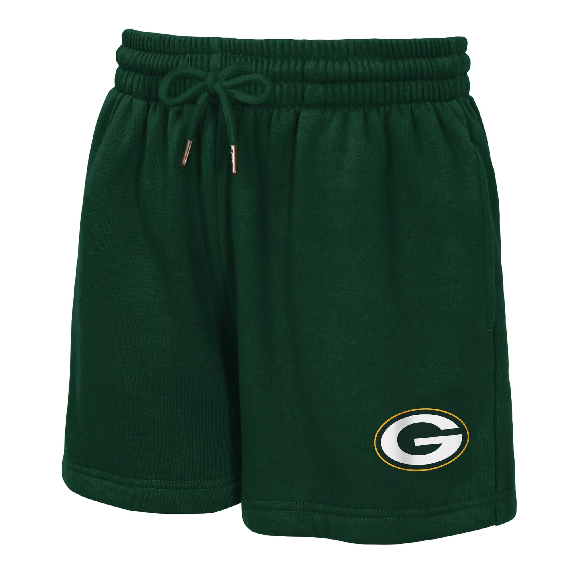 Ensemble sweat-shirt et short Green Bay Packers Red Zone en polaire à col V pour jeunes filles par Erin Andrews