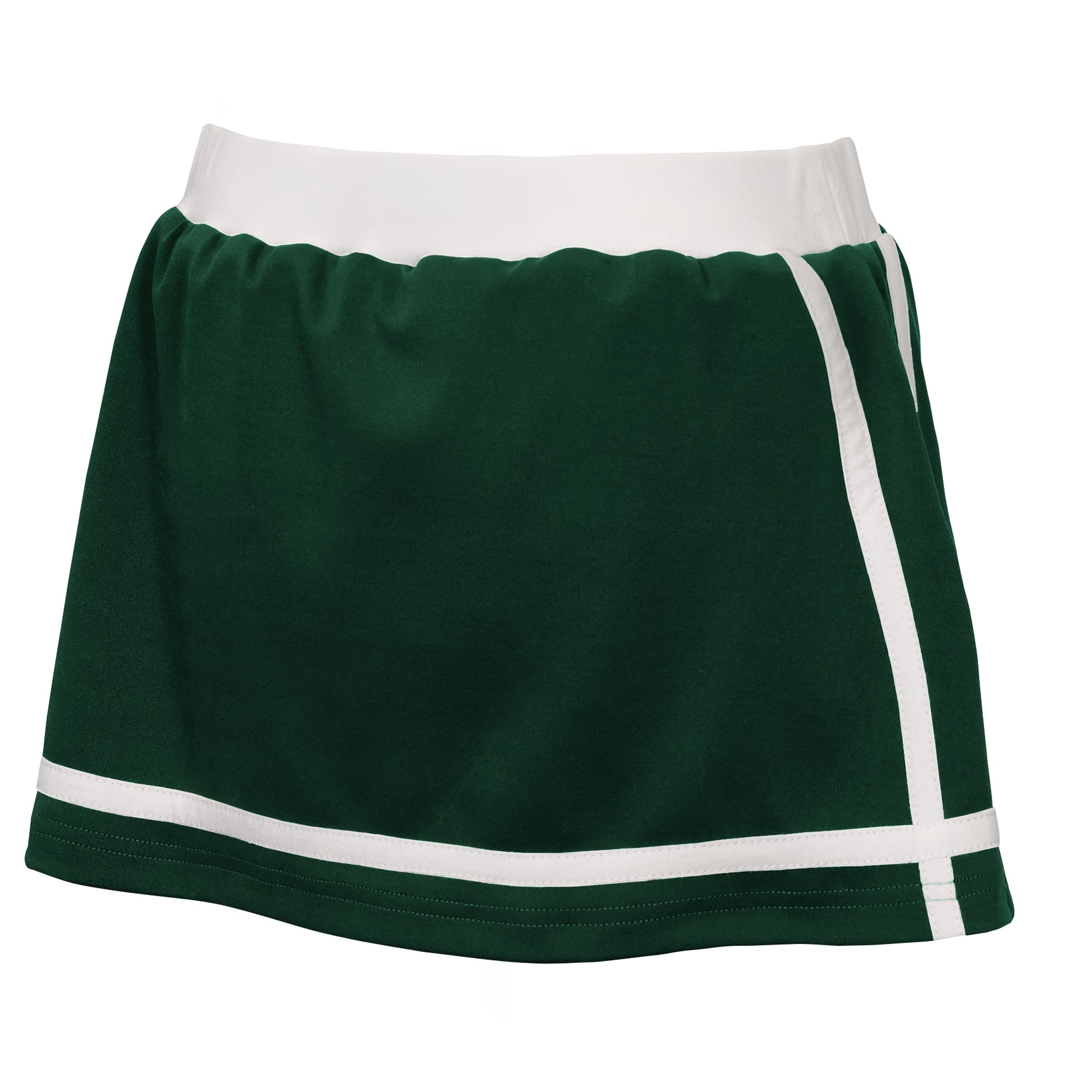 Vêtements pour jeunes filles par Erin Andrews - Jupe-short rayée verte des équipes spéciales Green Bay Packers