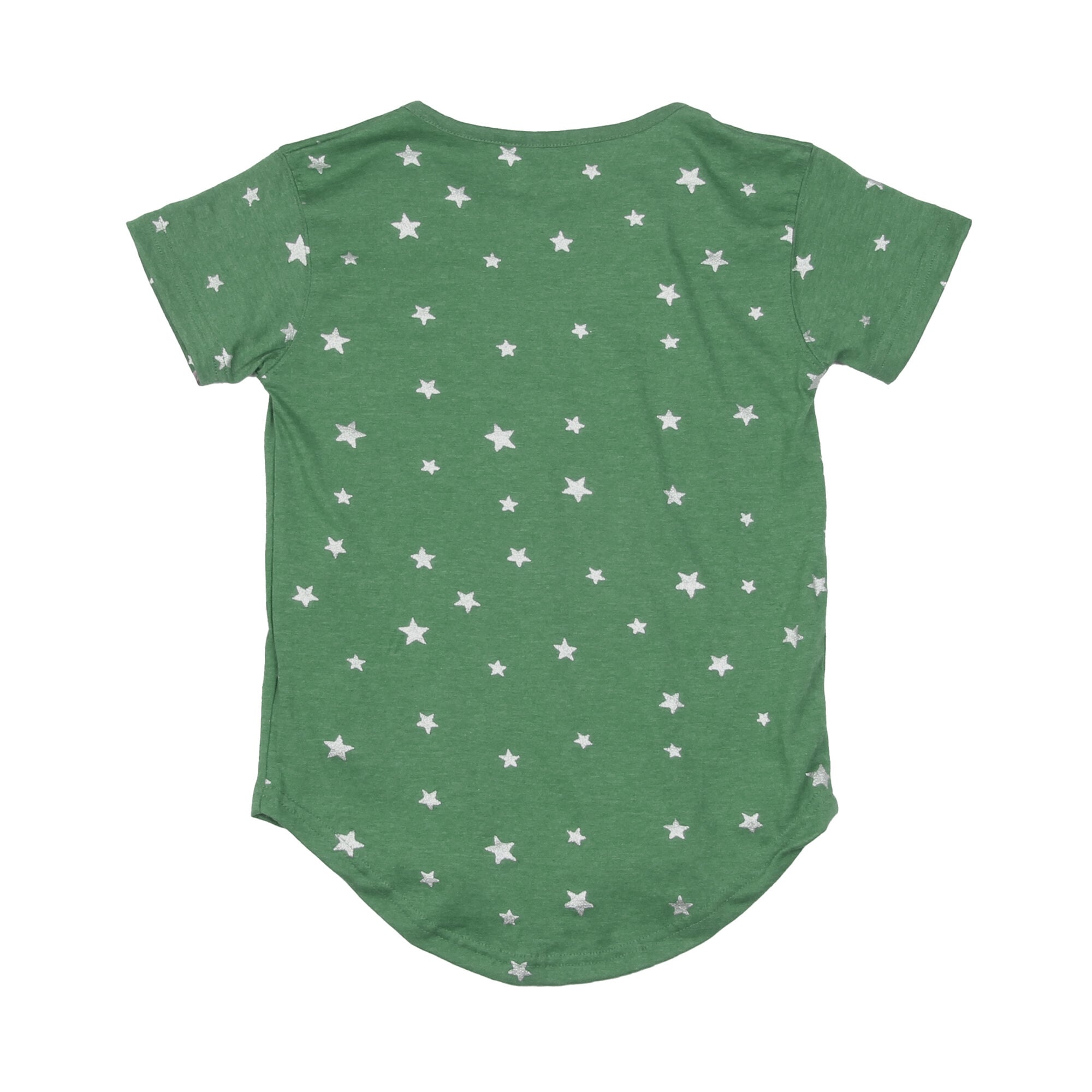 T-shirt à étoiles scintillantes Wes & Willy Green Bay Packers pour filles