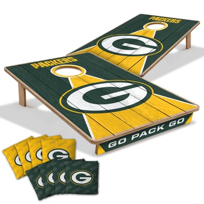Green Bay Packers 2' x 3' Cornhole Game with Bags