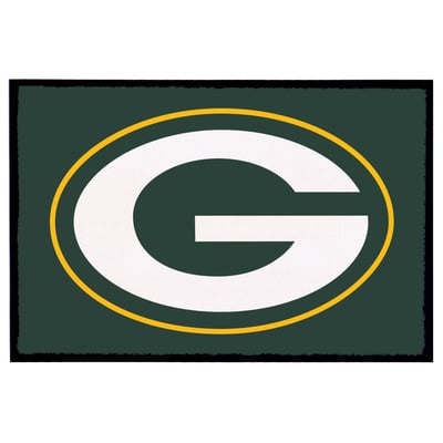 Green Bay Packers 2' x 3' Indoor/Outdoor Welcome Rug