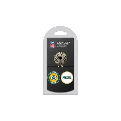 Green Bay Packers Cap Clip with 2 Magnetic Markers Set