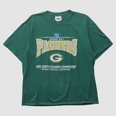 Green Bay Packers CSA 2000s T-shirt - Green - XL by Fanatics Real Vintage