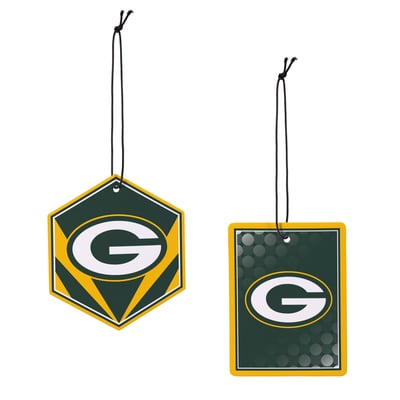 Green Bay Packers Hanging Air Fresheners, Set of 4
