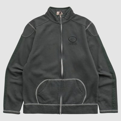 Green Bay Packers NFL 2000s Full Zip Jacket - Black - S by Fanatics Real Vintage