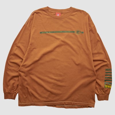 Green Bay Packers NFL 2000s Long Sleeve T-shirt - Clay - 2XL by Fanatics Real Vintage