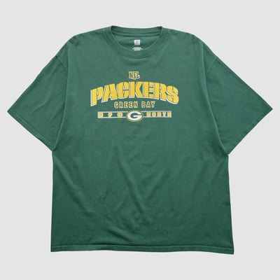 Green Bay Packers NFL 2000s T-shirt - Green - 2XL by Fanatics Real Vintage
