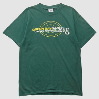 Green Bay Packers NFL 2000s T-shirt - Green - M by Fanatics Real Vintage