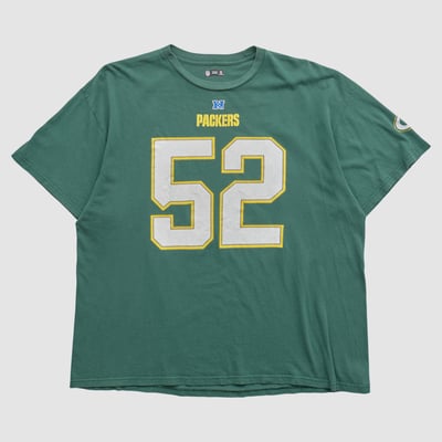 Green Bay Packers NFL 2010s T-shirt - Green - 2XL by Fanatics Real Vintage