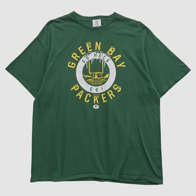 Green Bay Packers NFL 2010s T-shirt - Green - XL by Fanatics Real Vintage