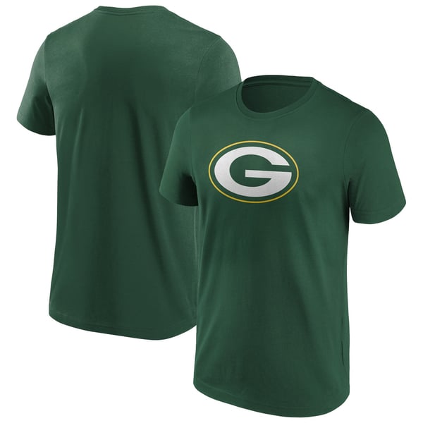 T-shirt Green Bay Packers NFL, Unisex, Bella Canvas, Nera, Manica Lunga O Corta, Girocollo O V, Taglie Sm-4X