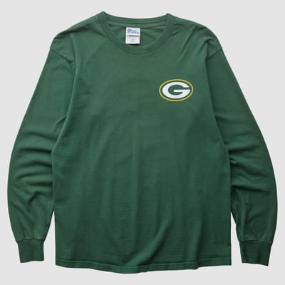 Green Bay Packers Pro Player 90s Long Sleeve T-shirt - Green - M by Fanatics Real Vintage