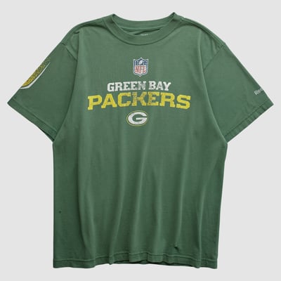 Green Bay Packers Reebok 2000s T-shirt - Green - M by Fanatics Real Vintage