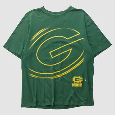 Green Bay Packers Reebok 2010s T-shirt - Green - XL by Fanatics Real Vintage