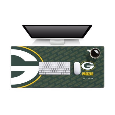 Green Bay Packers IDNA 15.7" x 35.4" Logo Series Desk Pad