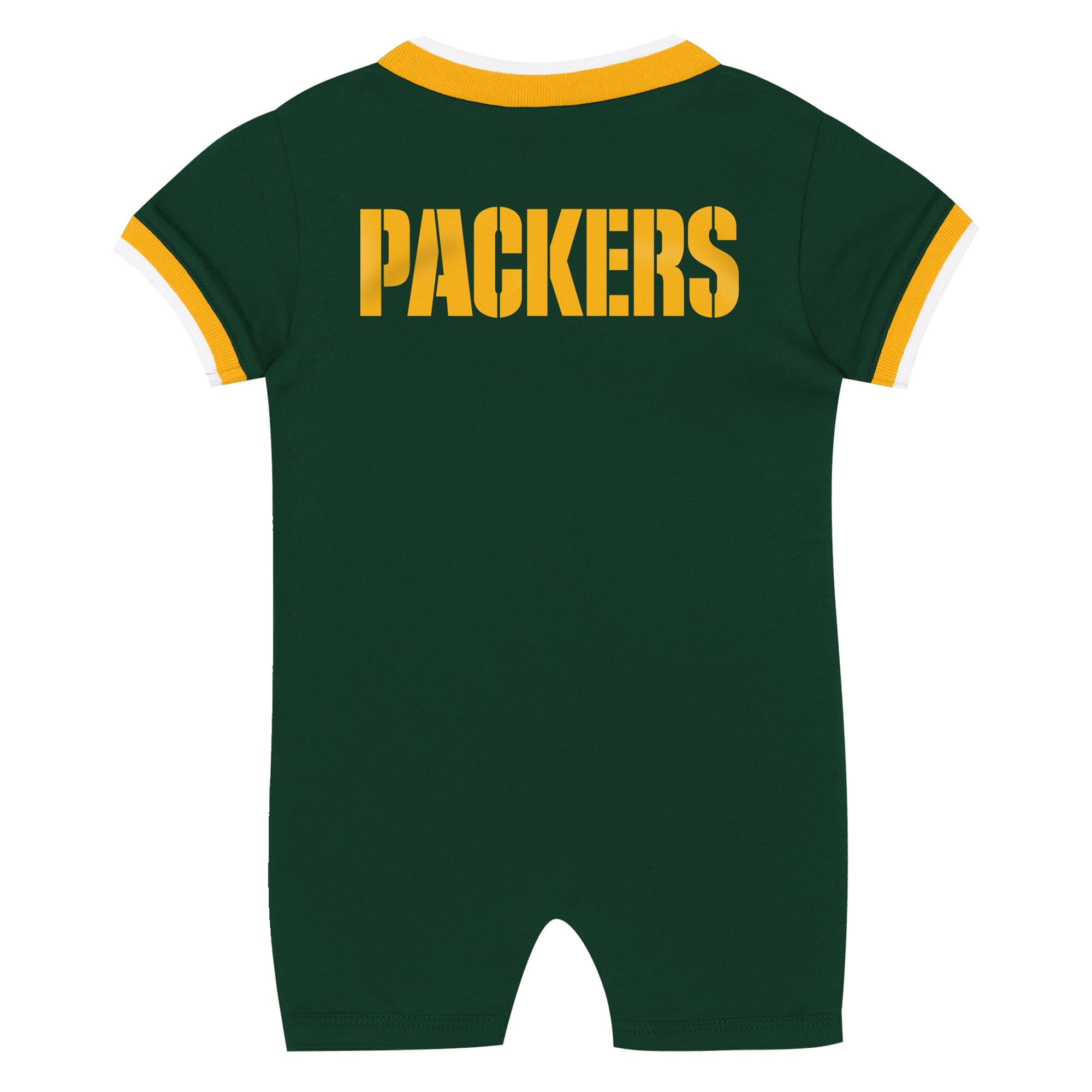 Infant Outerstuff Green Bay Packers Pinch Romper