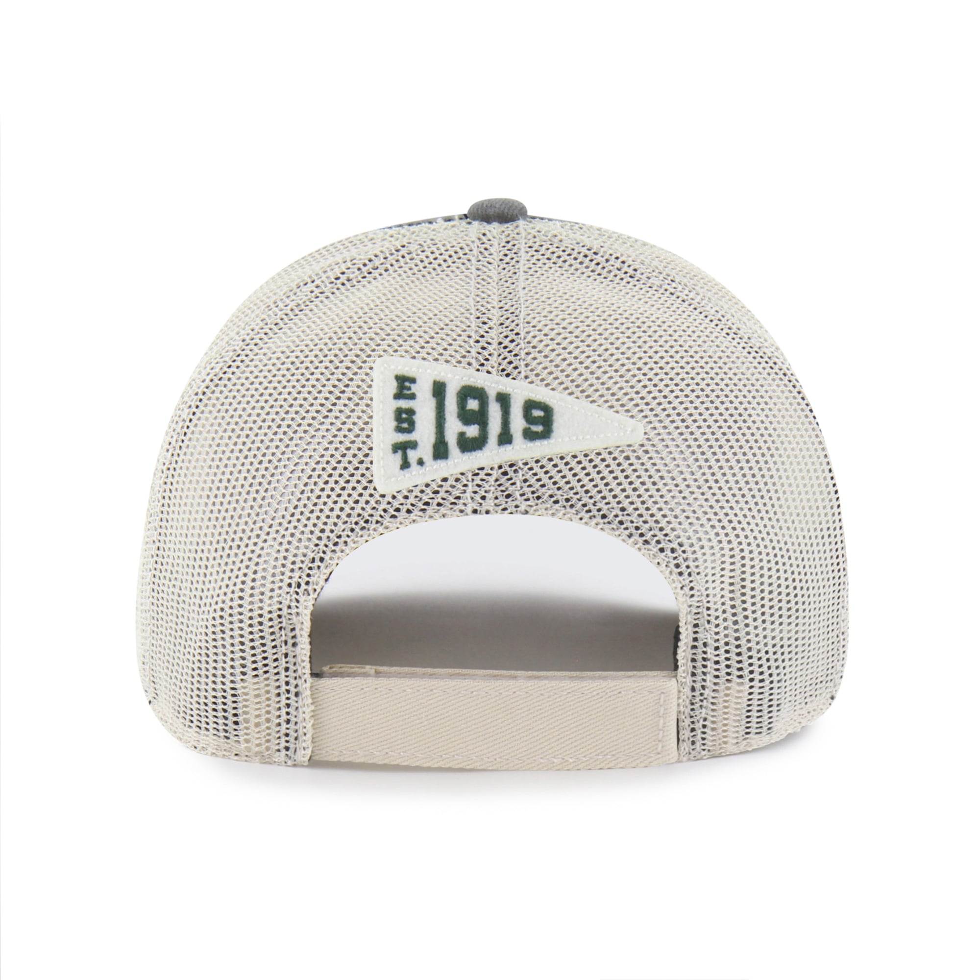 Casquette trucker ajustable Green Bay Packers Egremont '47 Charcoal pour homme