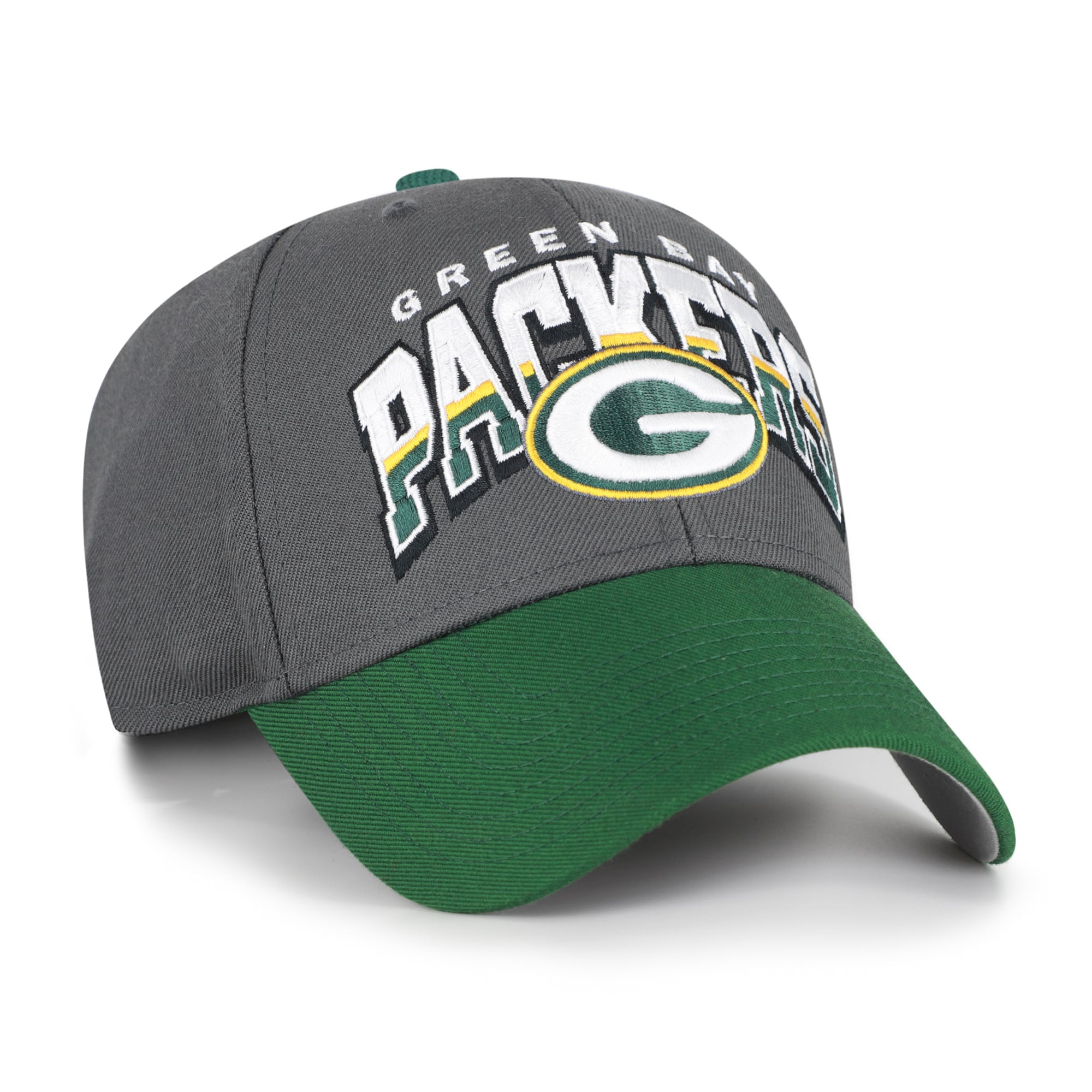 Casquette ajustable Green Bay Packers MVP '47 Charcoal pour homme