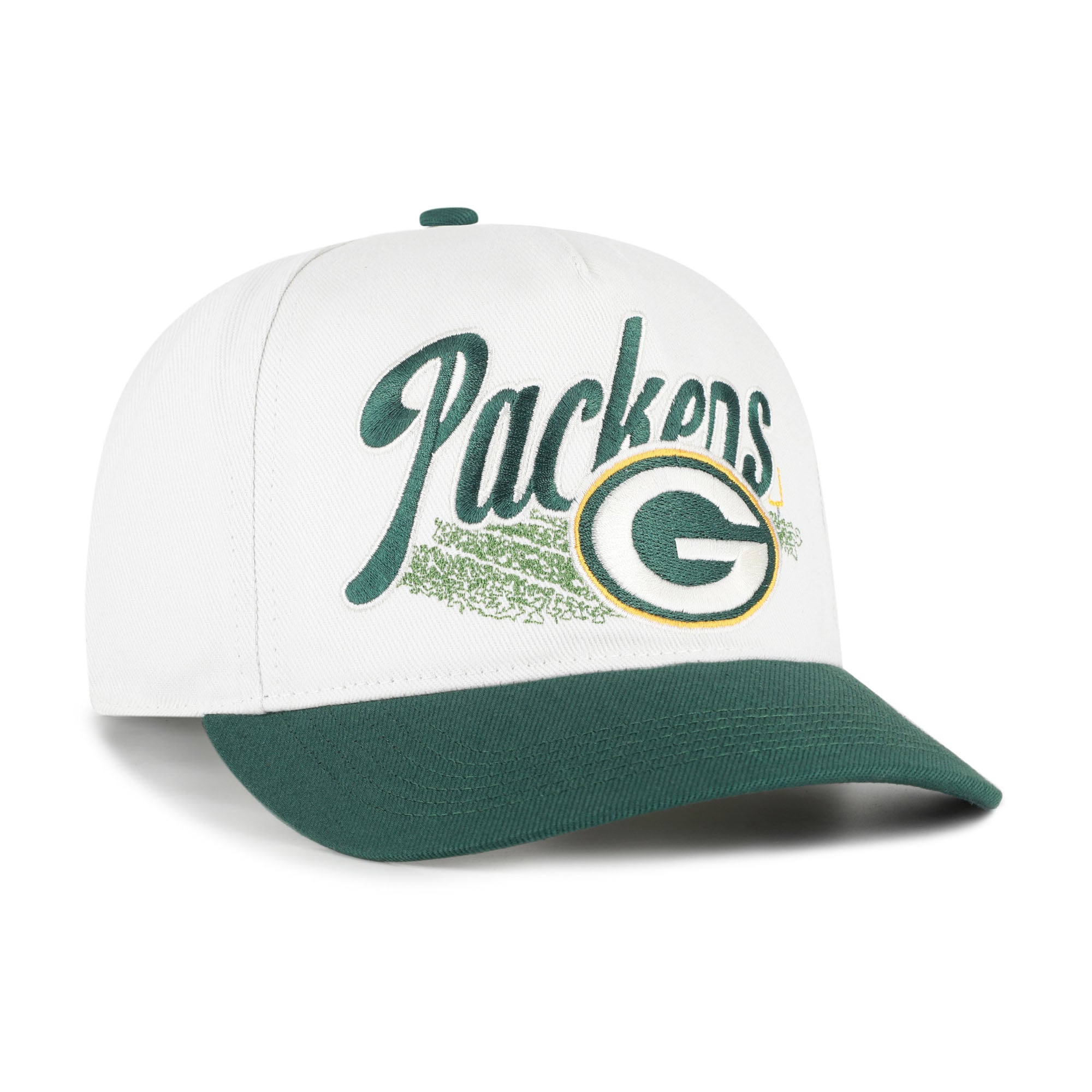 Men's '47 Cream Green Bay Packers  Enfield Hitch Adjustable Hat