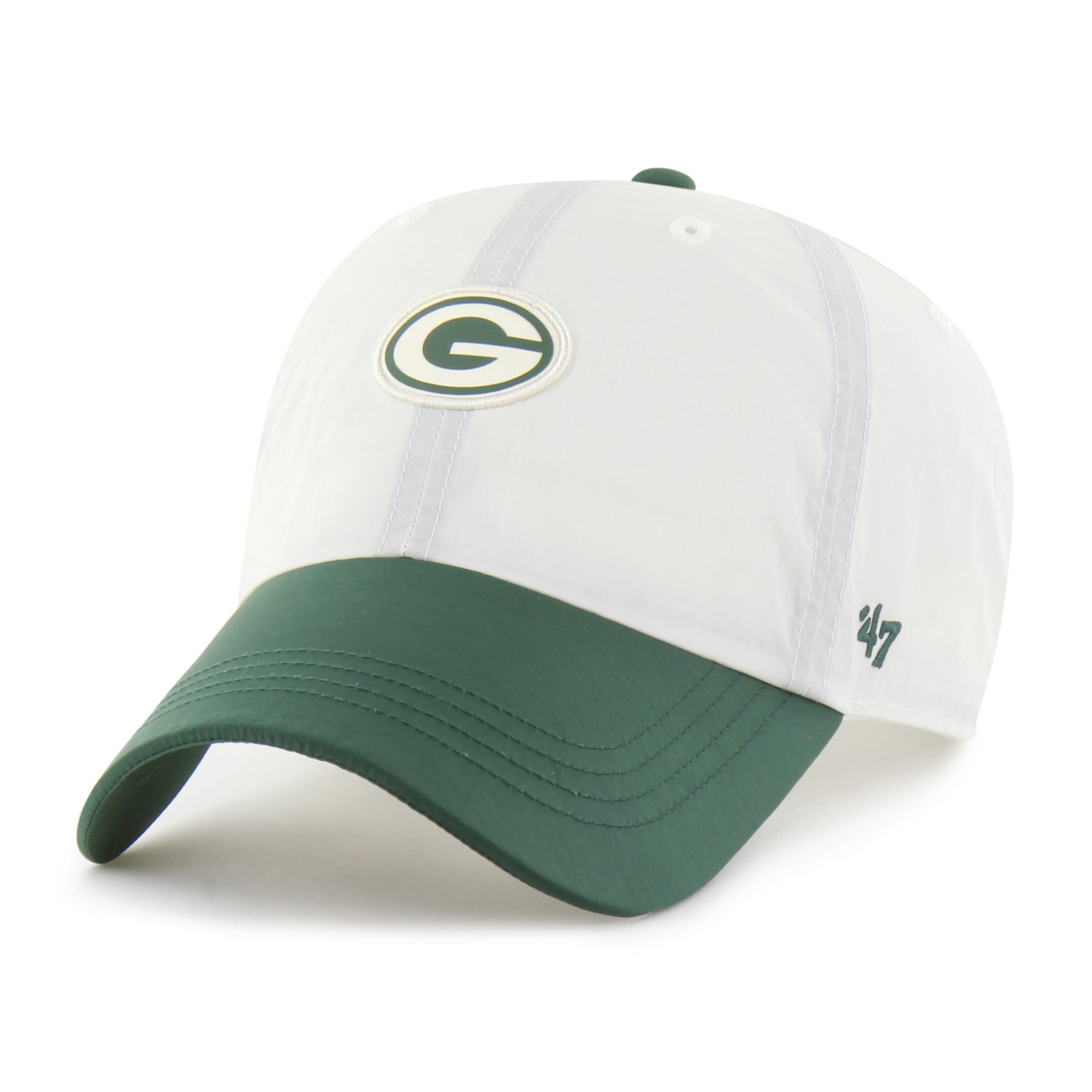 Casquette ajustable Green Bay Packers '47 crème Modernia Clean Up pour homme