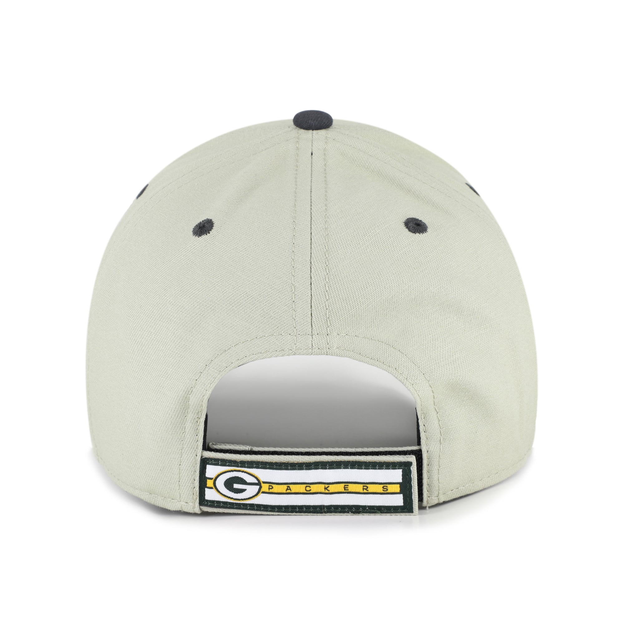 Casquette ajustable Green Bay Packers MVP, gris/noir, numéro 47