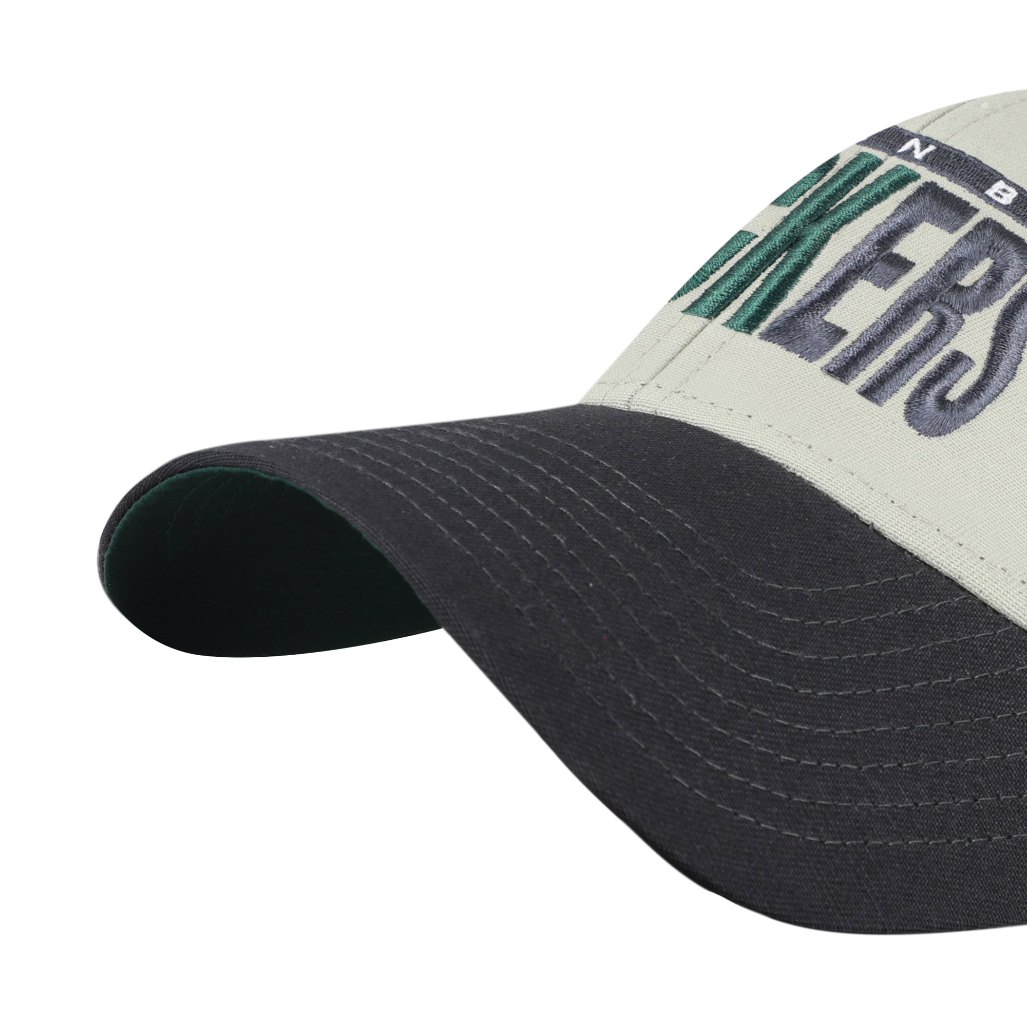 Casquette ajustable Green Bay Packers MVP, gris/noir, numéro 47