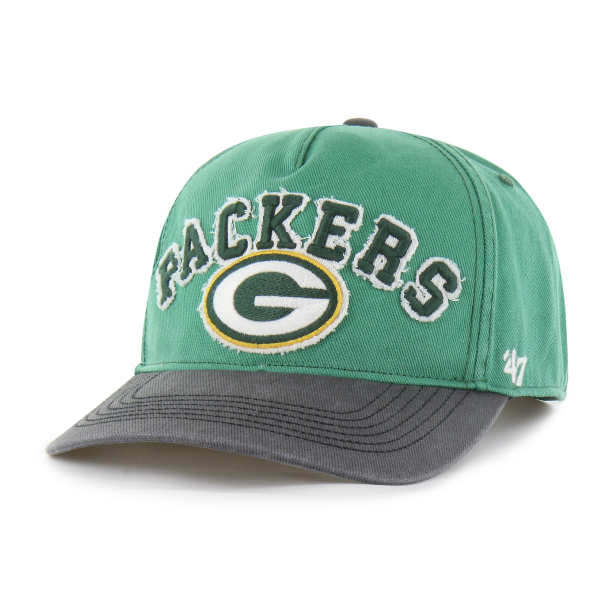 Men's '47 Green Green Bay Packers  Calderwood Well Worn Hitch Adjustable Hat