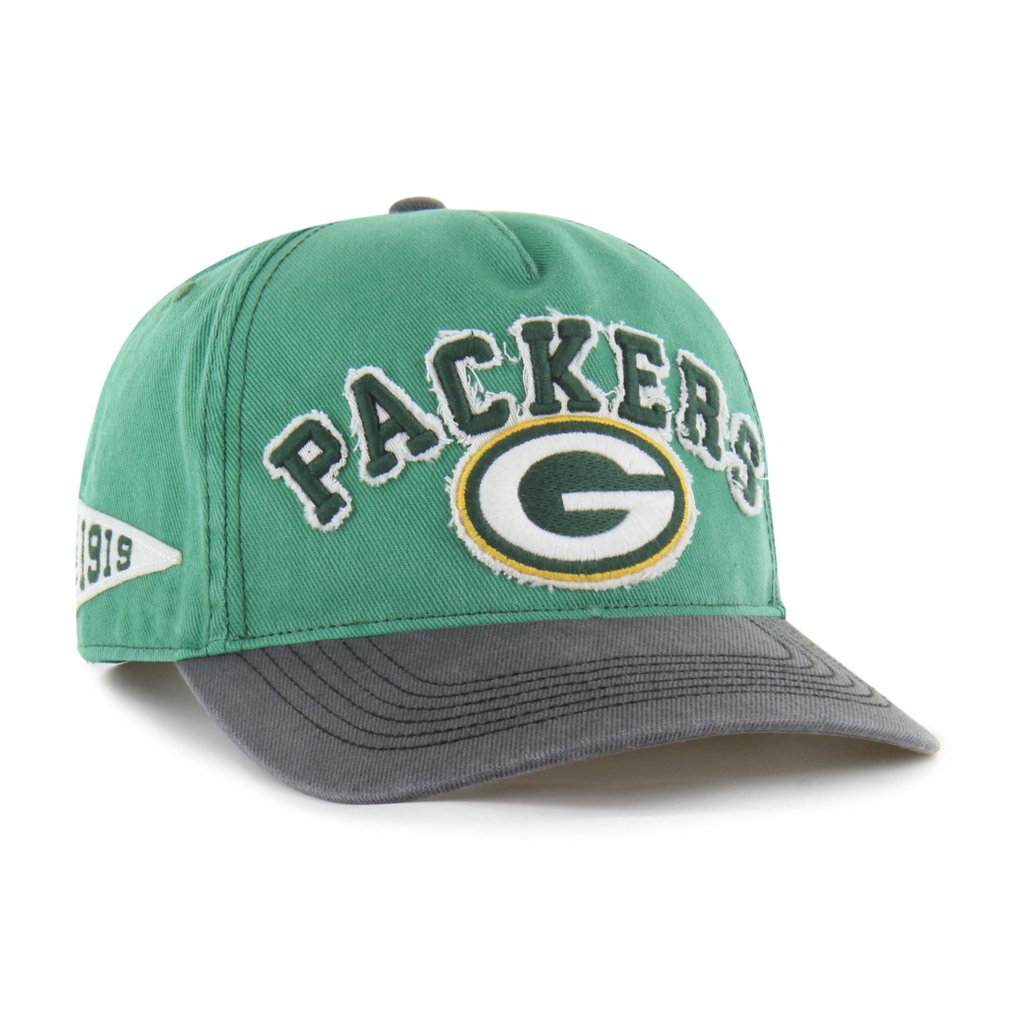 Men's '47 Green Green Bay Packers Calderwood Well Worn Hitch Adjustable Hat