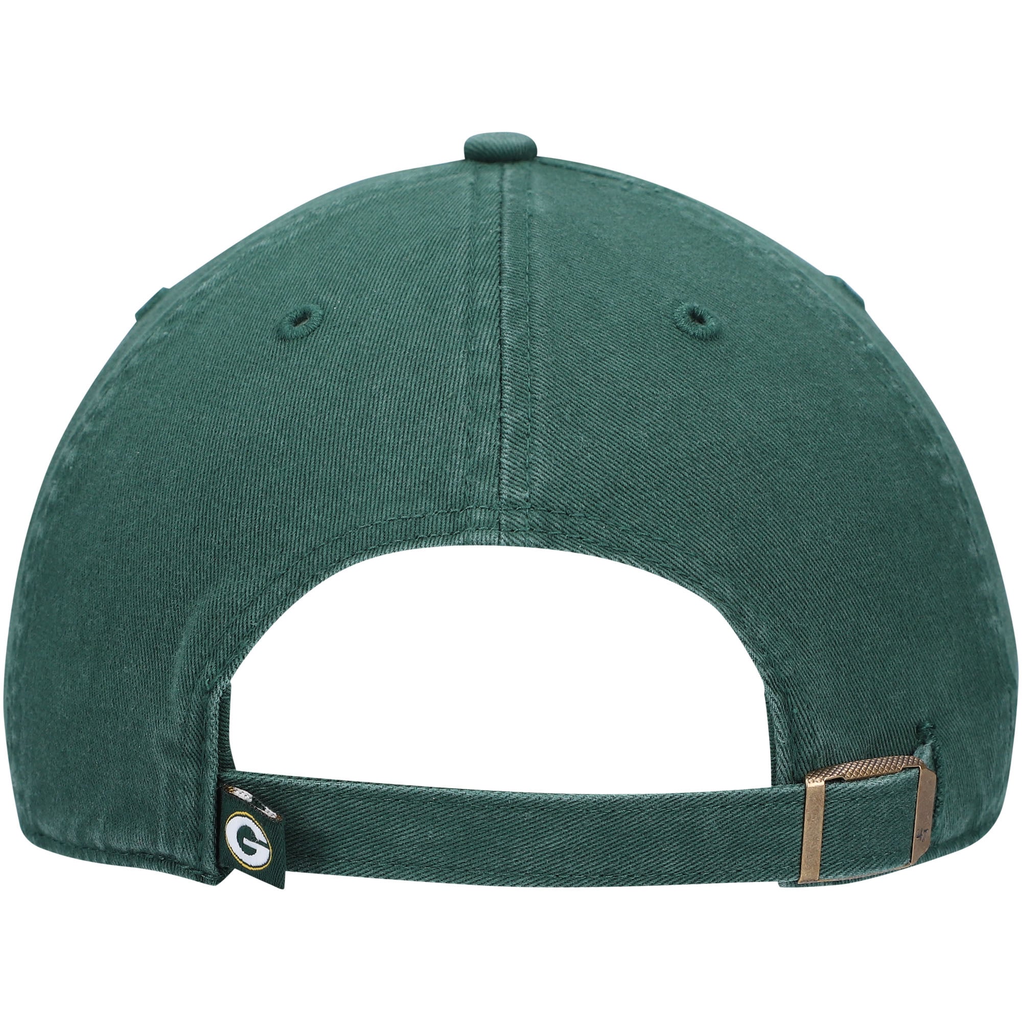 Men's '47 Green Green Bay Packers Clean Up Script Adjustable Hat