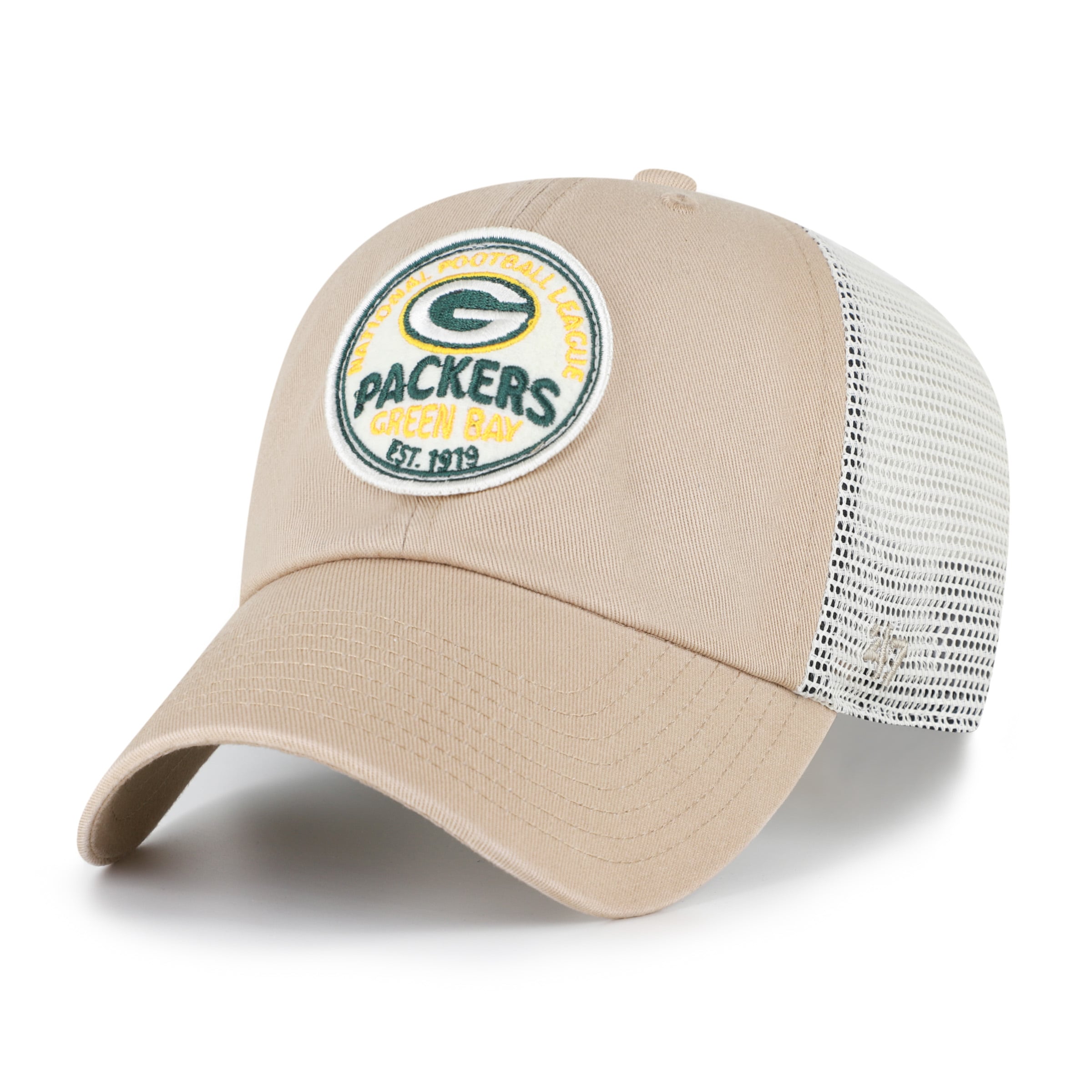Casquette ajustable Felton Clean Up kaki Green Bay Packers '47 pour homme
