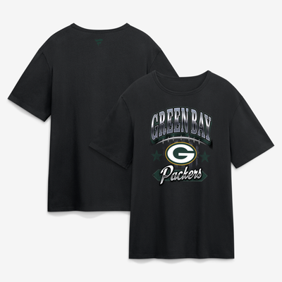Green Bay Packers Americana T-Shirt - Black