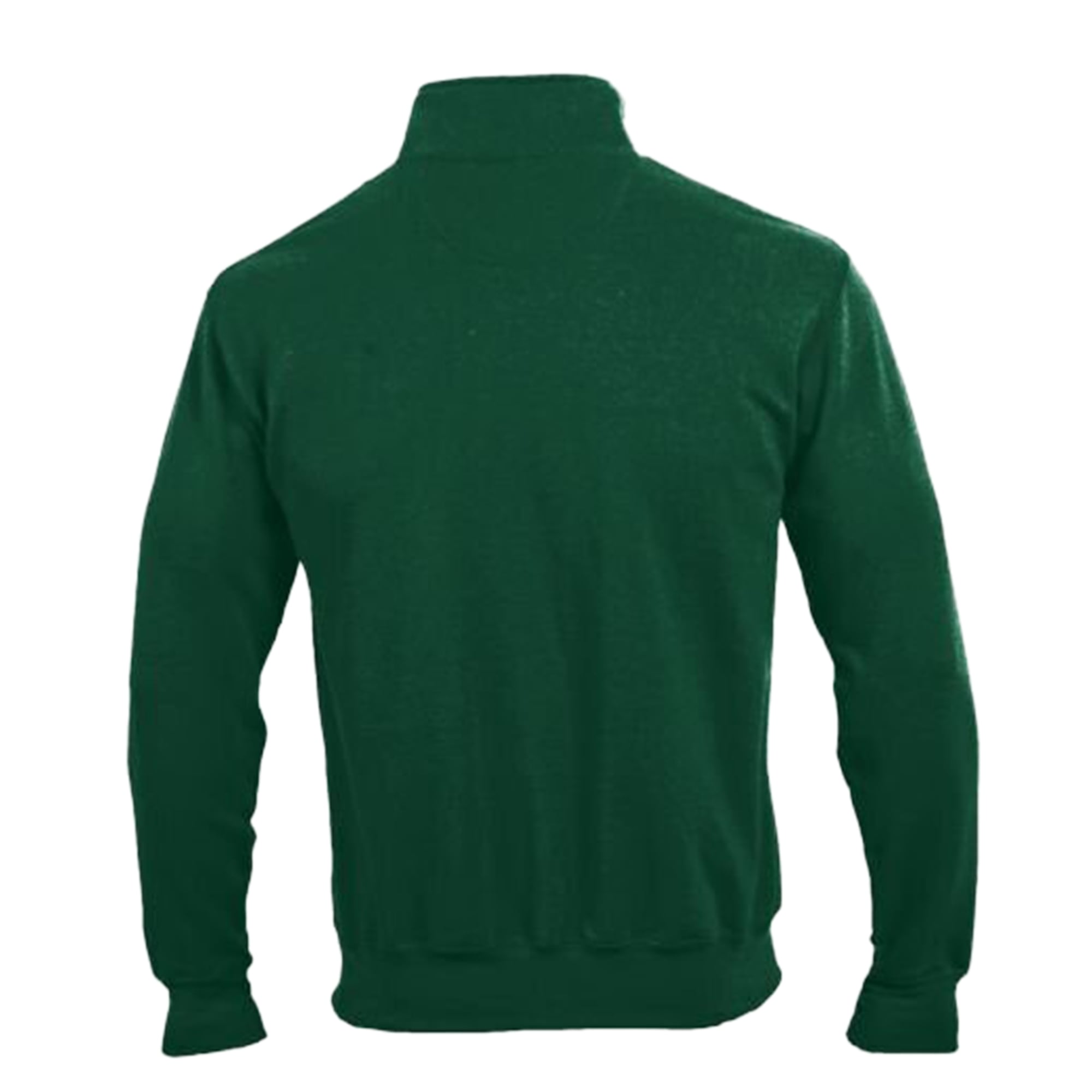 Pull à col zippé Champion vert Green Bay Packers Powerblend pour homme