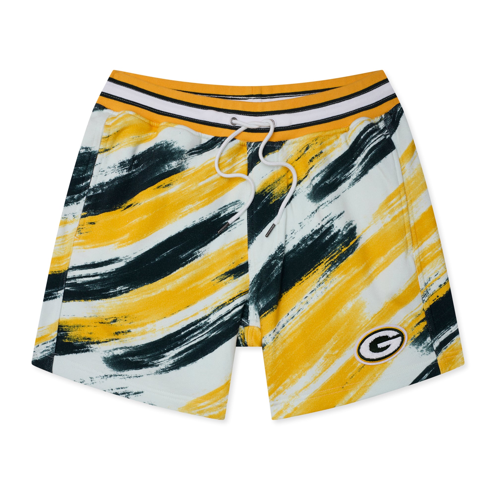 Short de confort Chubbies vert Green Bay Packers Color Blitz pour homme