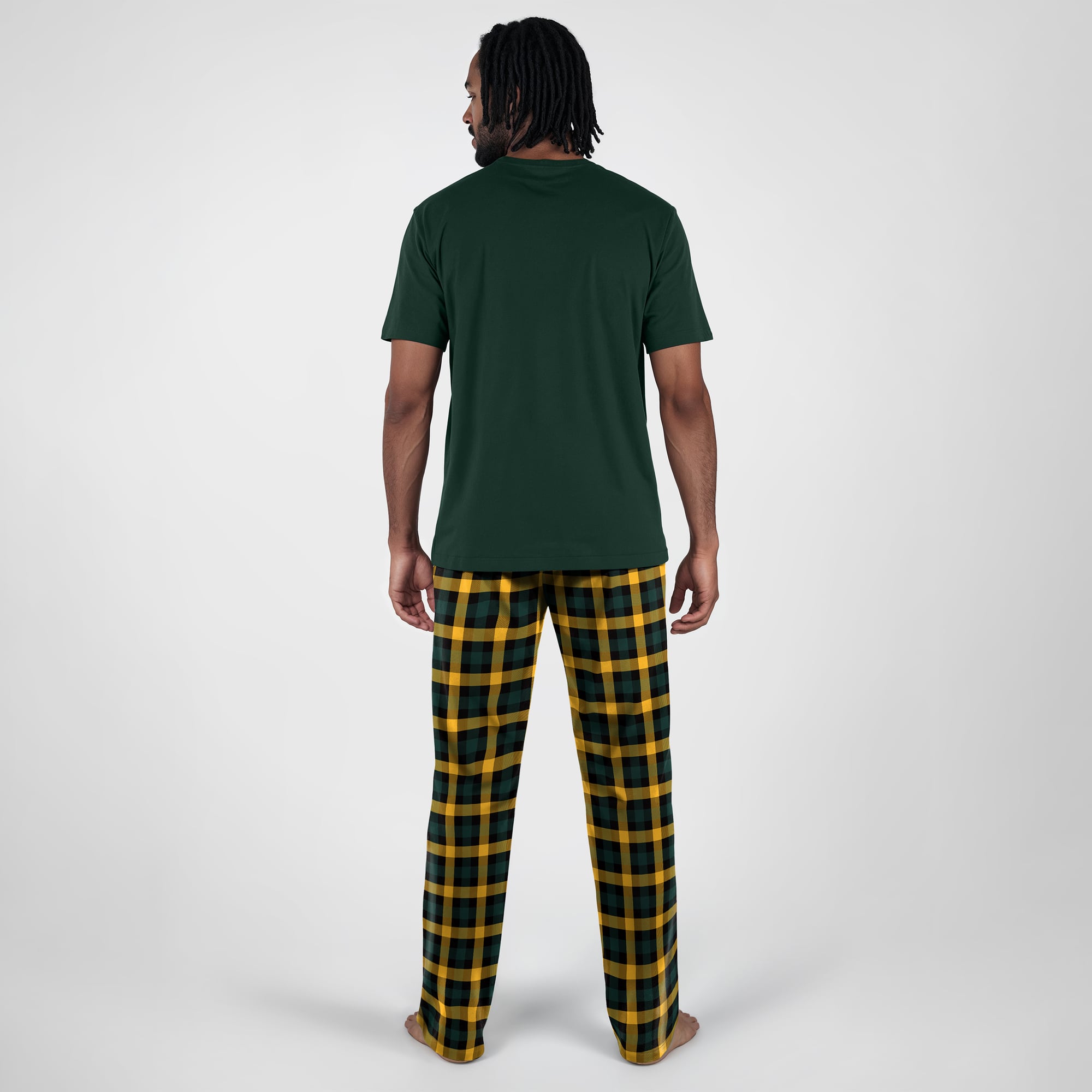 Men's Concepts Sport Green Bay Packers Highland Sleep Set
