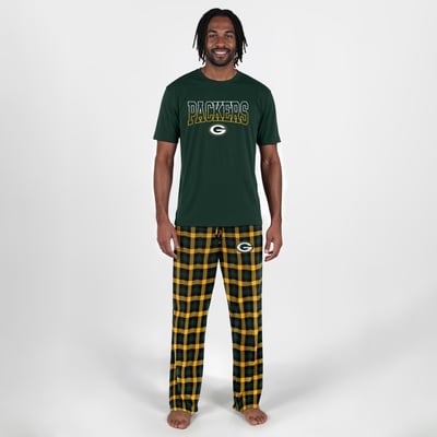 Green Bay Packers Concepts Sport Highland Sleep Set - Green
