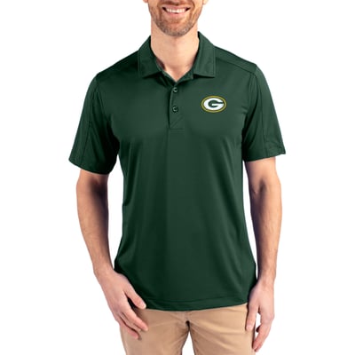 Green Bay Packers Cutter & Buck Prospect Textured Stretch Polo - Green