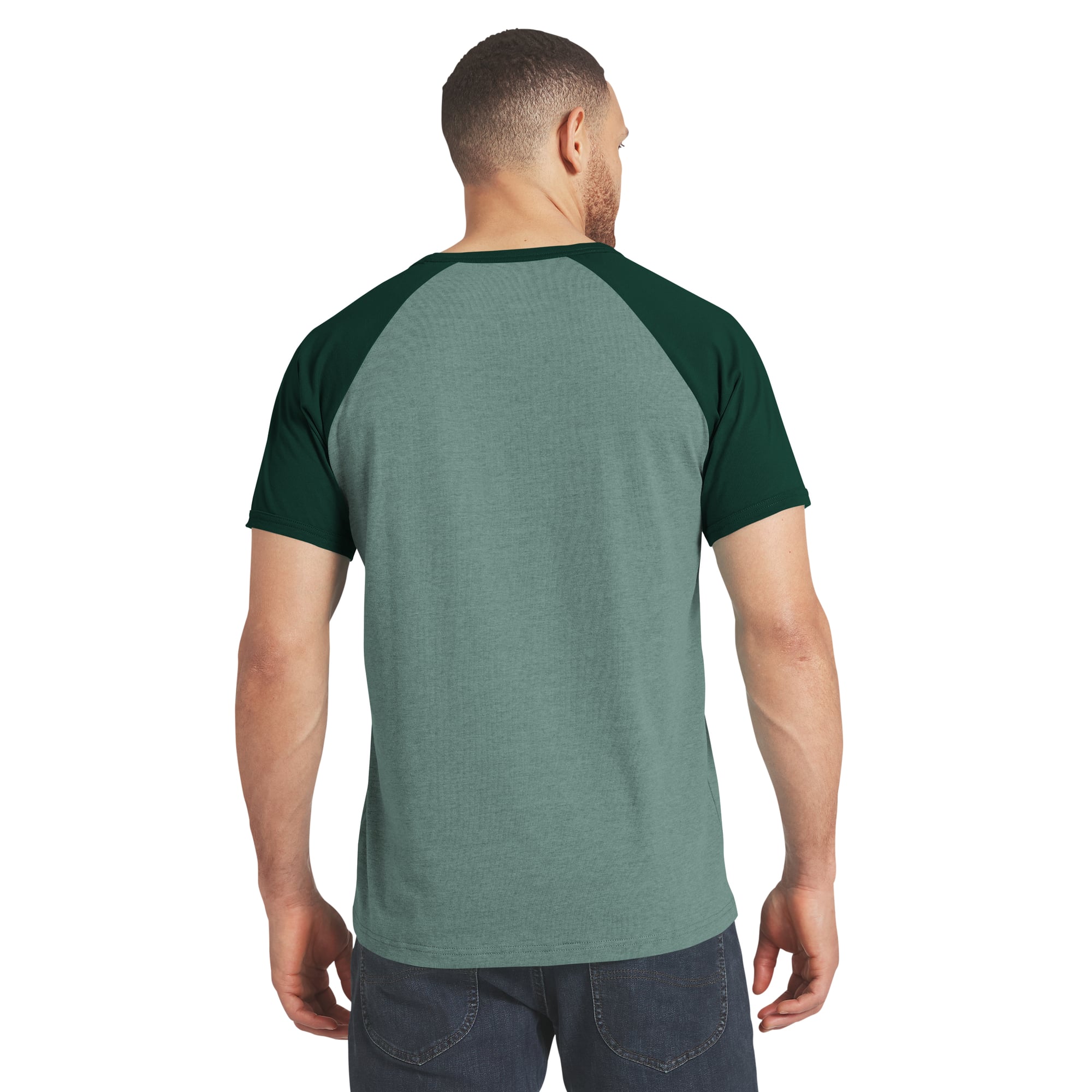 T-shirt raglan vert Green Bay Packers de la collection Darius Rucker pour homme par Fanatics