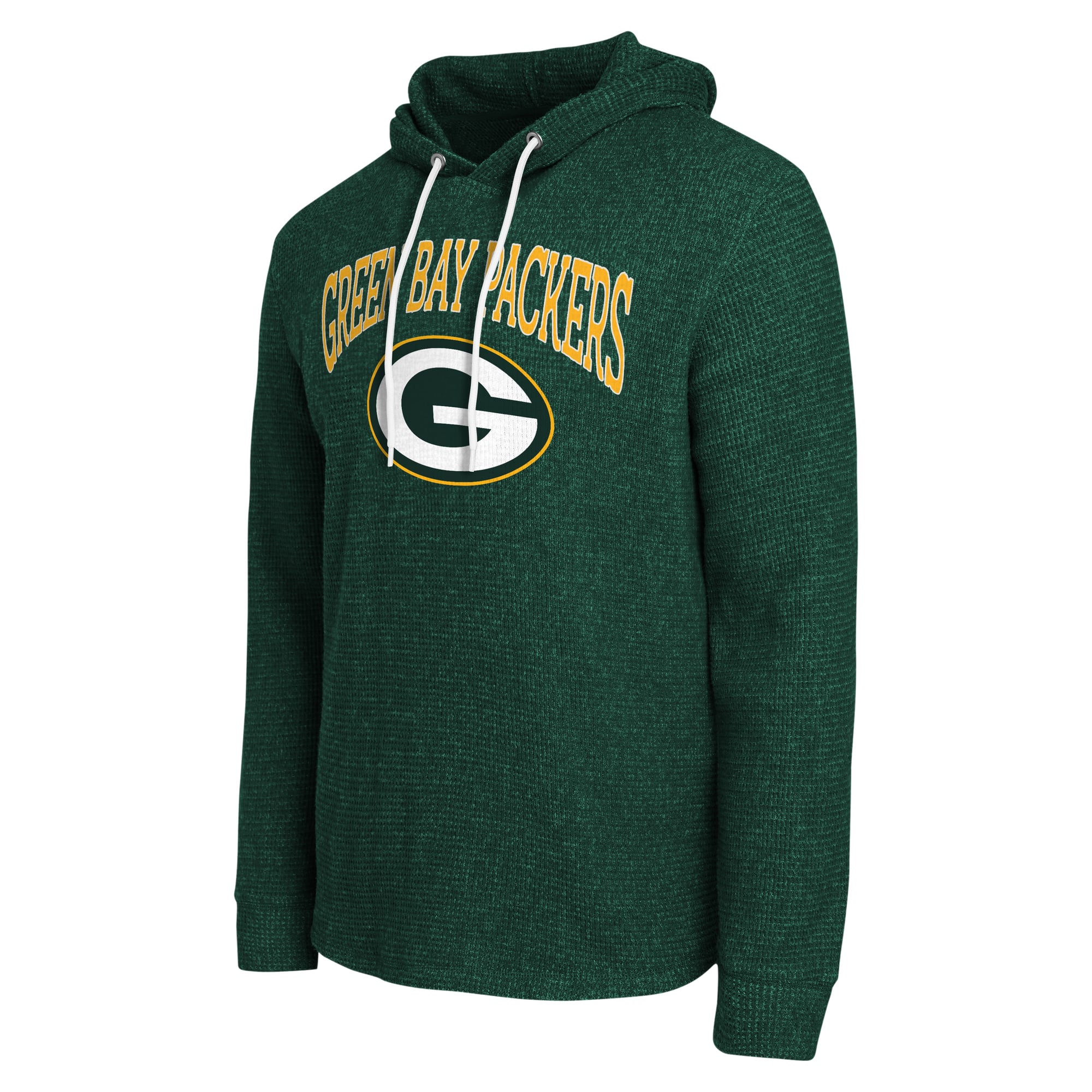 Collection Darius Rucker pour homme par Fanatics Green Bay Packers T-shirt à manches longues en maille gaufrée et mélange de trois tissus
