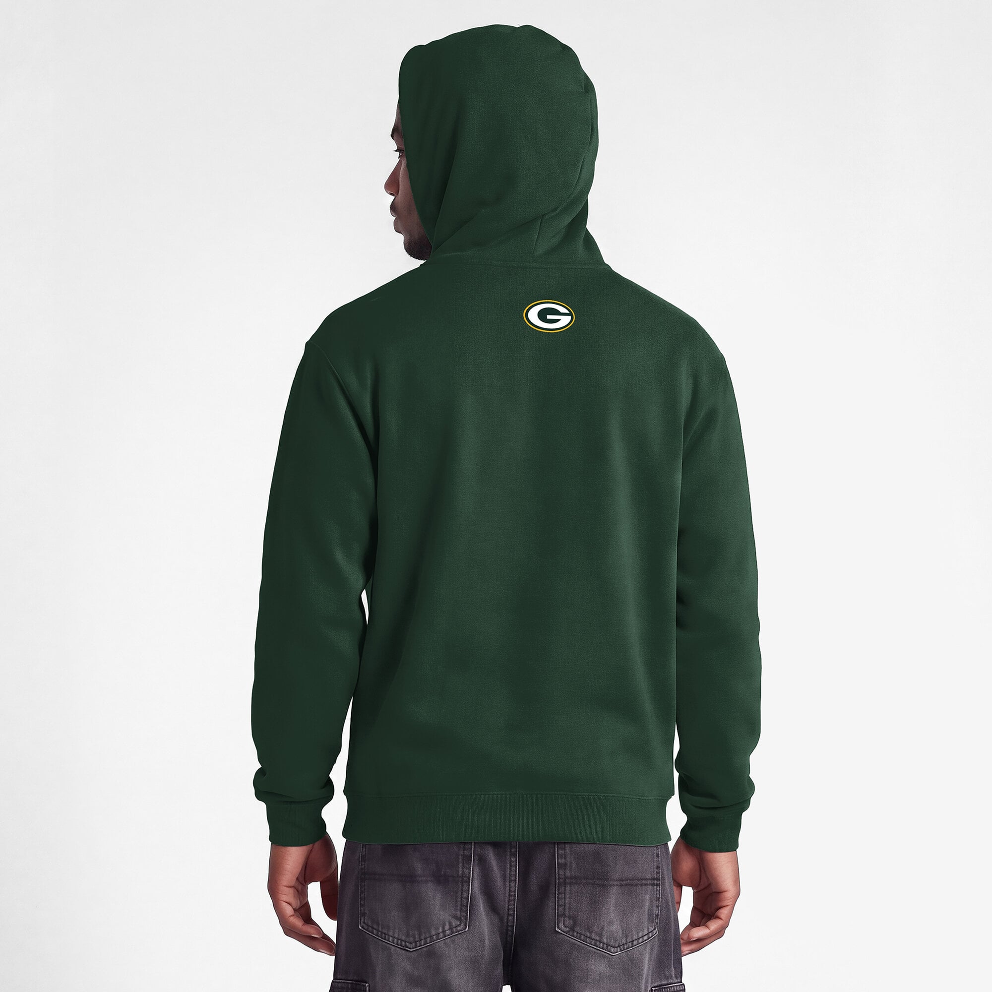 Sweat-shirt à capuche intégral vert Green Bay Packers Disney x Champion pour homme