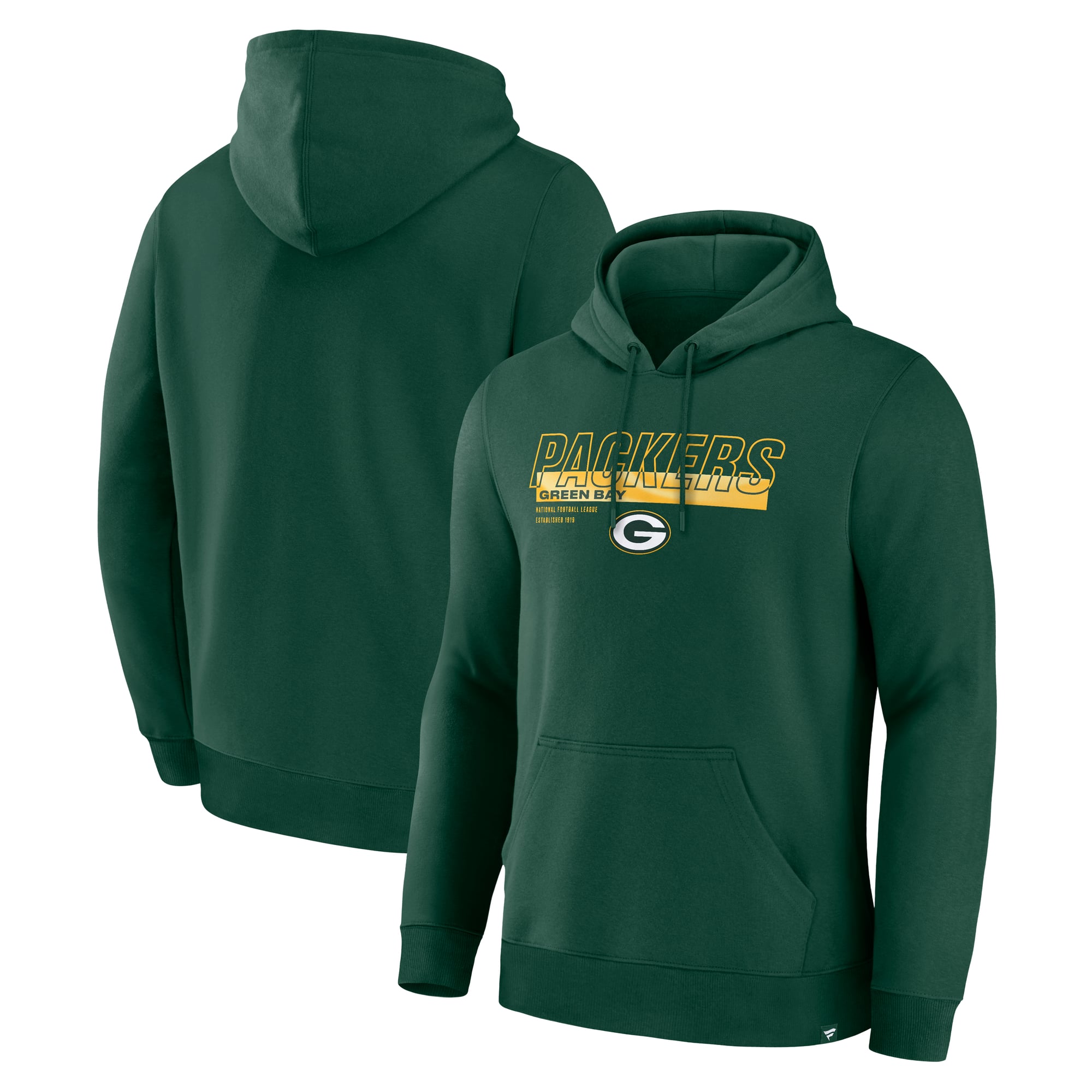 Sweat à capuche Fanatics Green Bay Packers Draw Play Legacy pour homme