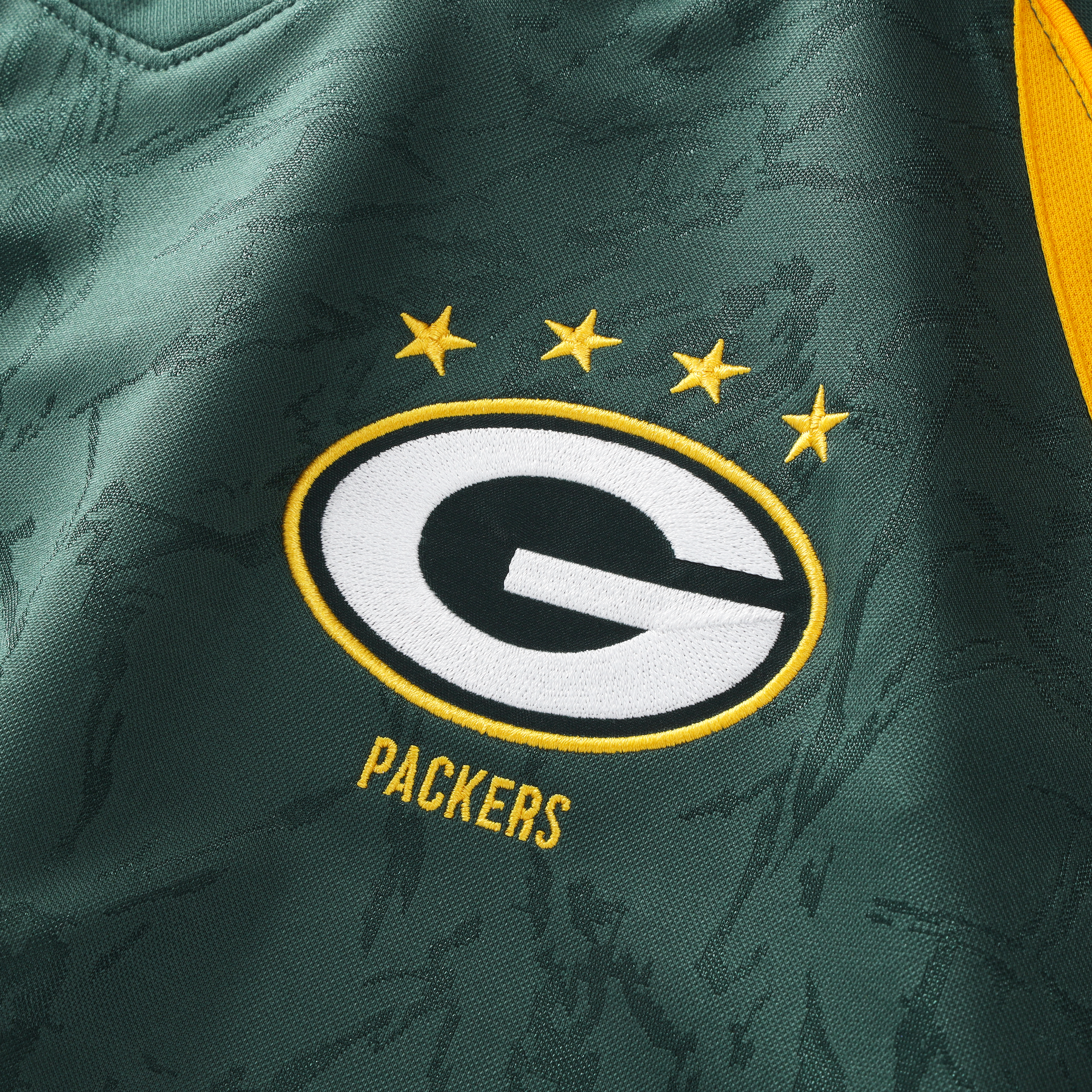 T-shirt de supporter des Green Bay Packers (vert) à col en V, style Fanatics, pour homme