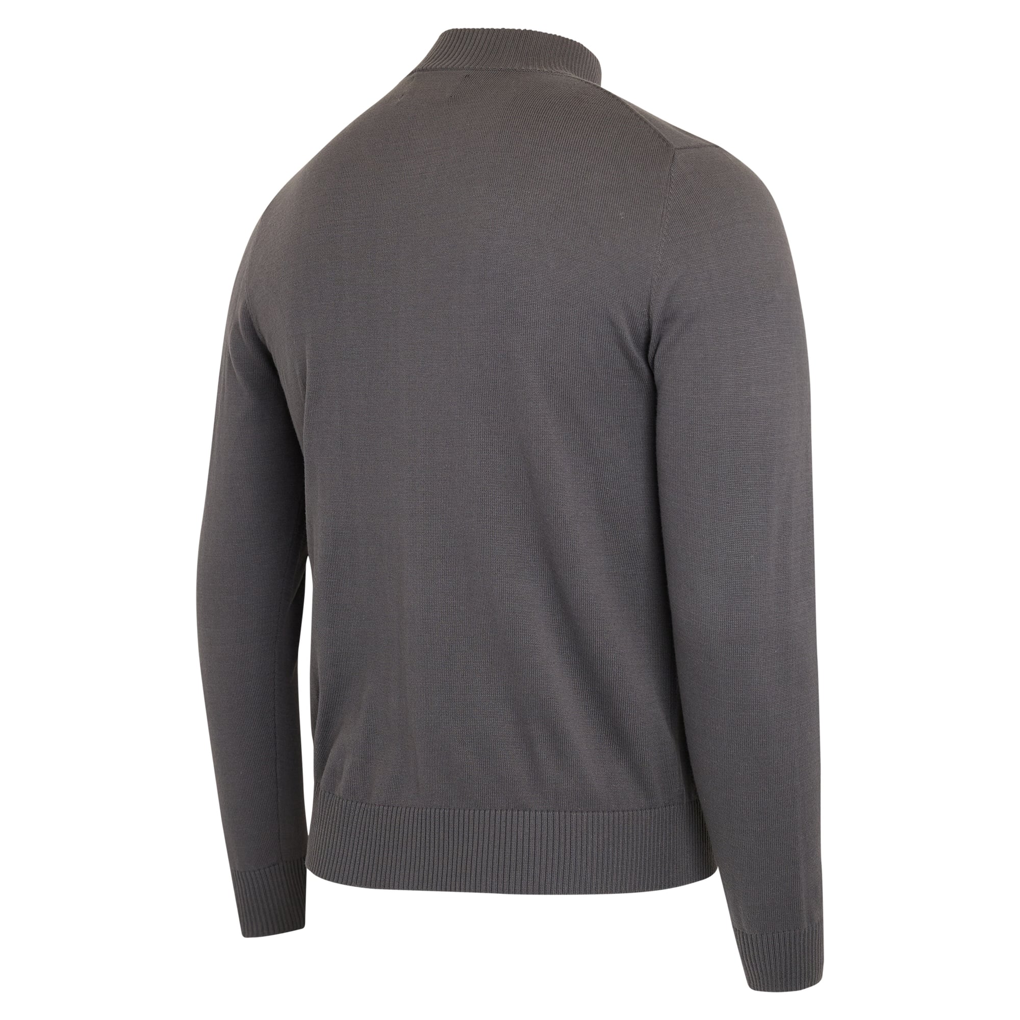 Men's J. Palmer Charcoal Green Bay Packers All-Season Full-Zip Sweater