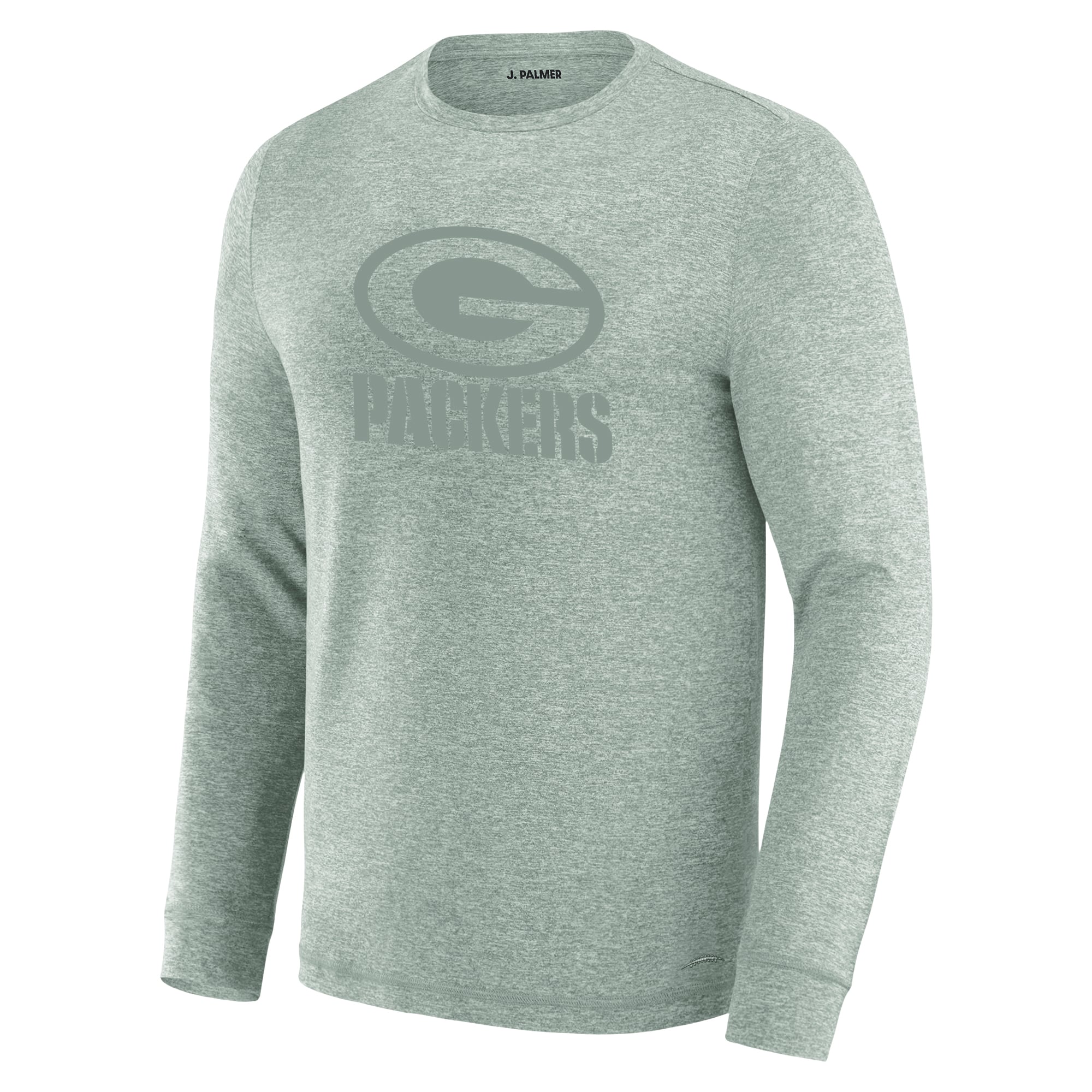 T-shirt à manches longues pour homme J. Palmer Green Bay Packers Four Down